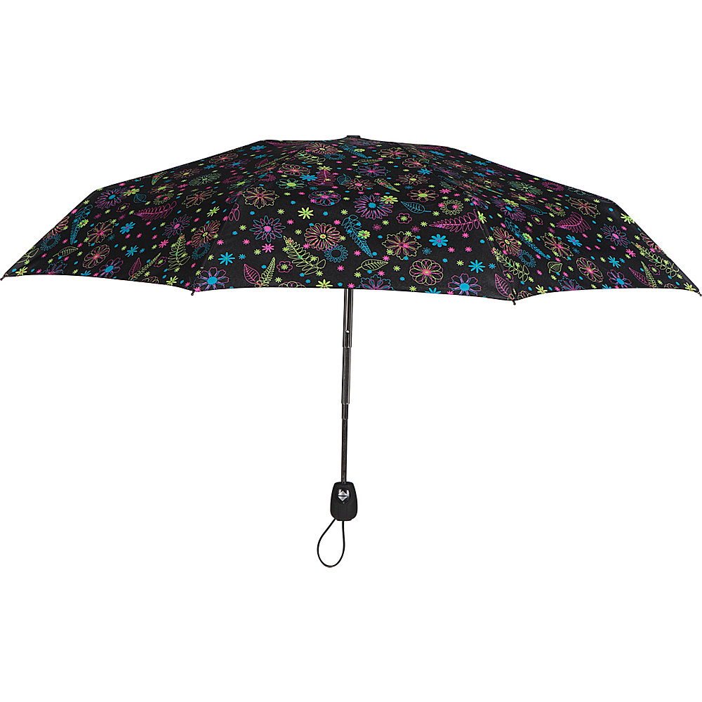 Leighton Umbrellas Francesca neon multi Leighton Umbrellas Umbrellas and Rain Gear