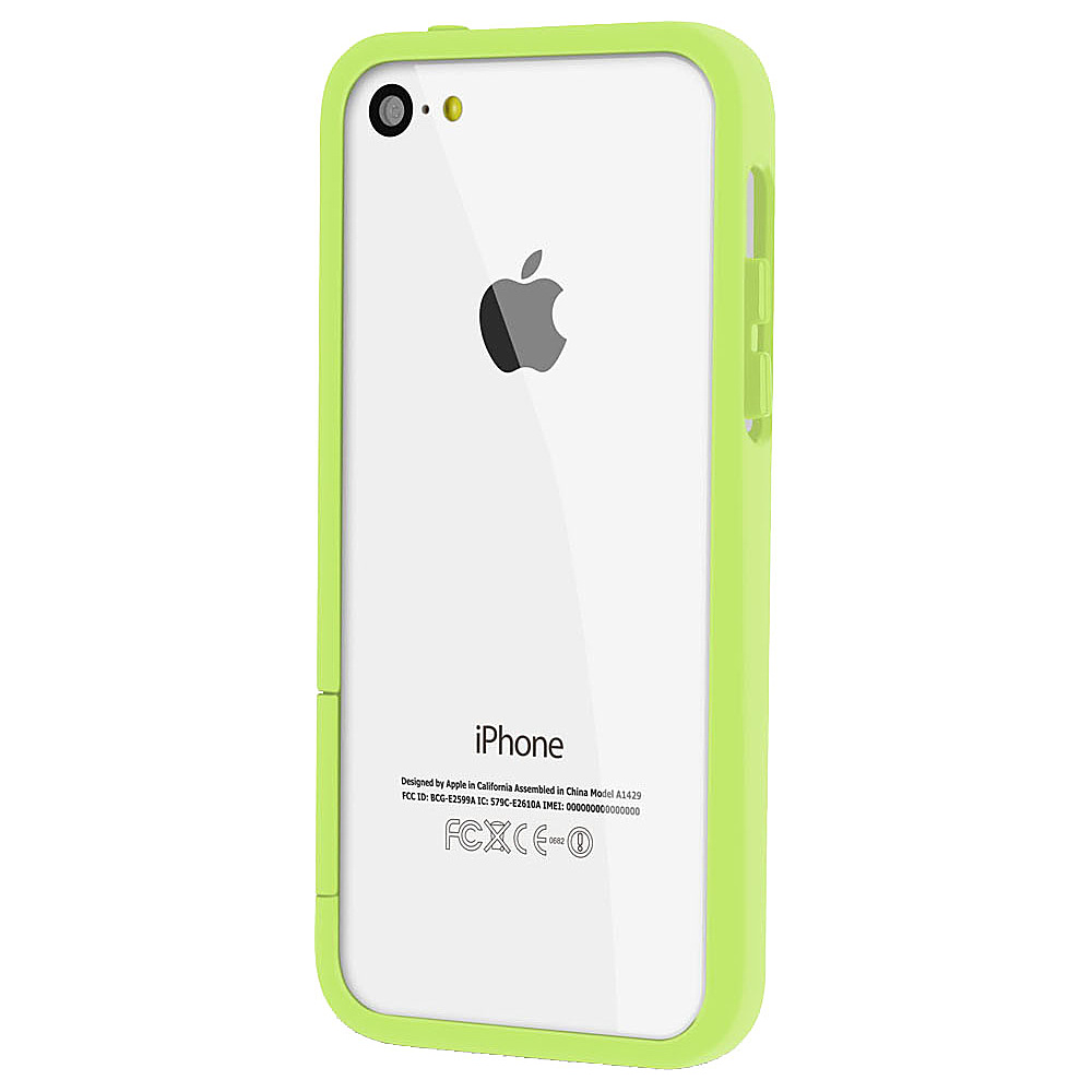 rooCASE iPhone 5C Matte Slim ProGuard Bumper Case Matte Green rooCASE Electronic Cases