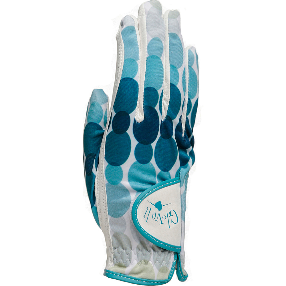 Glove It Trellis Golf Glove Aqua Rain Medium Right Hand Glove It Sports Accessories