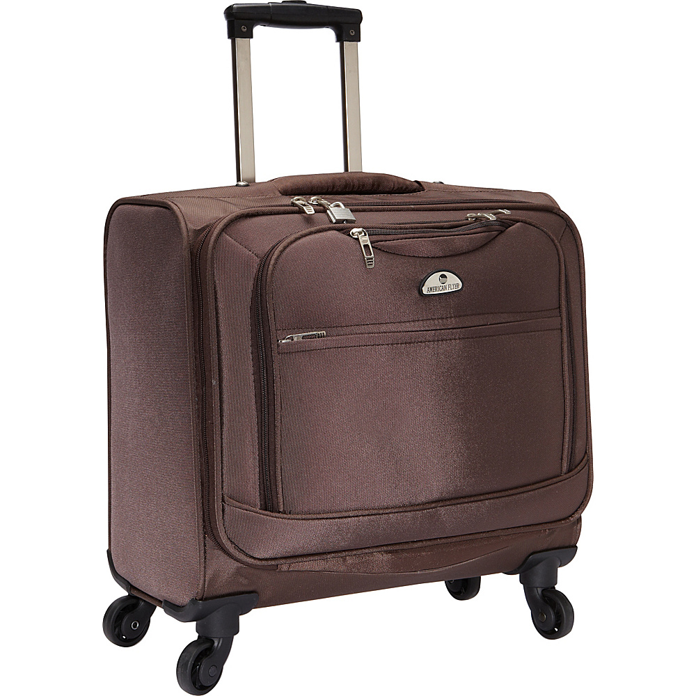 American Flyer South West 4 Wheel Professional Business Wheelies Brown American Flyer Wheeled Business Cases