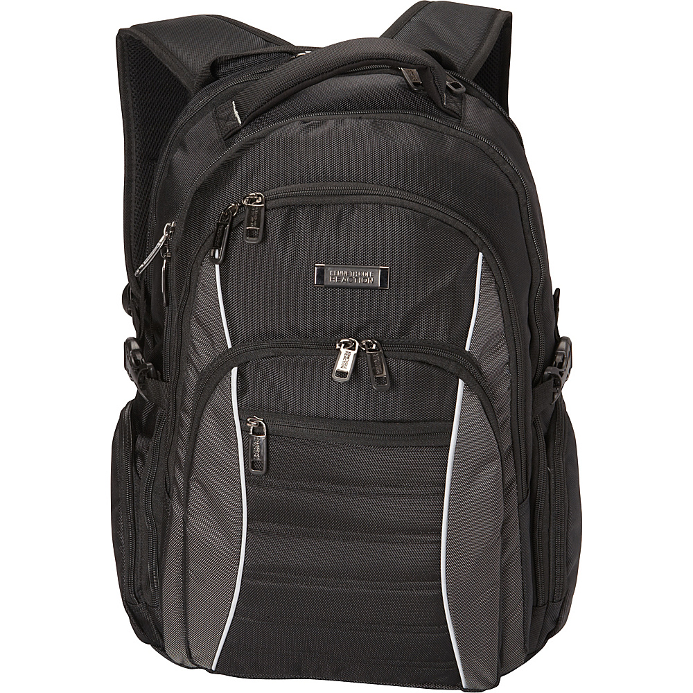 Kenneth Cole Reaction No Looking Back Backpack Black Kenneth Cole Reaction Business Laptop Backpacks