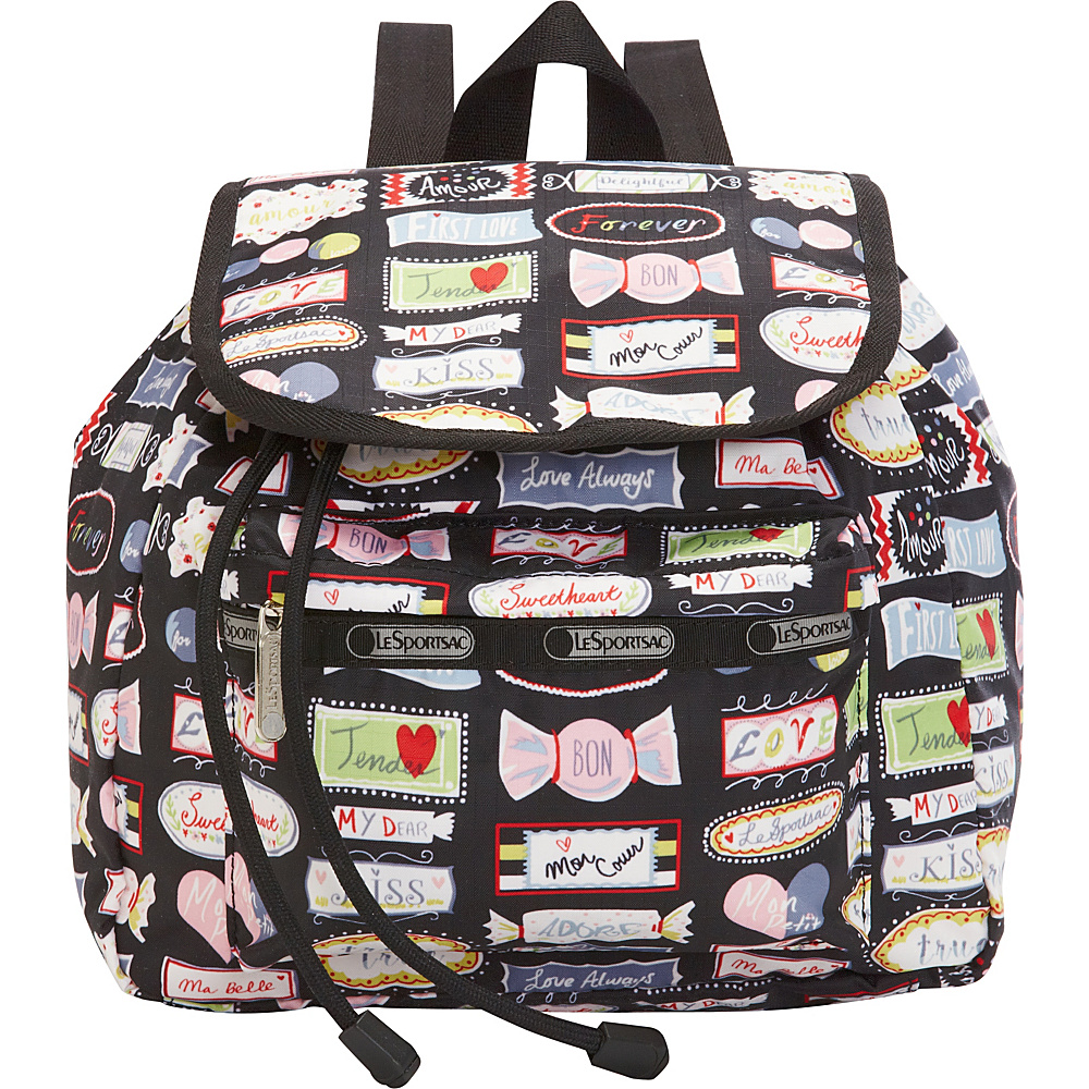 LeSportsac Small Edie Backpack Sweet Talk LeSportsac Fabric Handbags