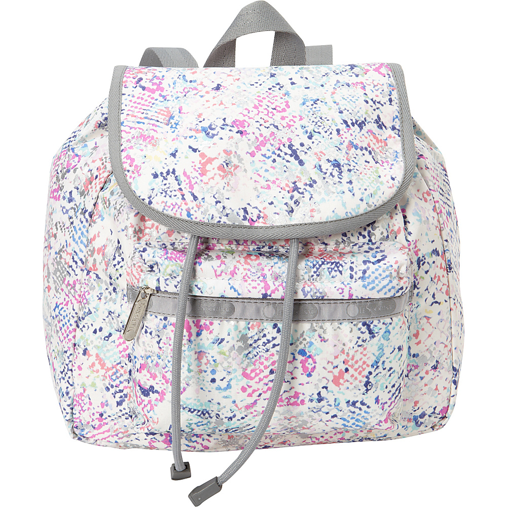 LeSportsac Small Edie Backpack Prism Snake LeSportsac Fabric Handbags