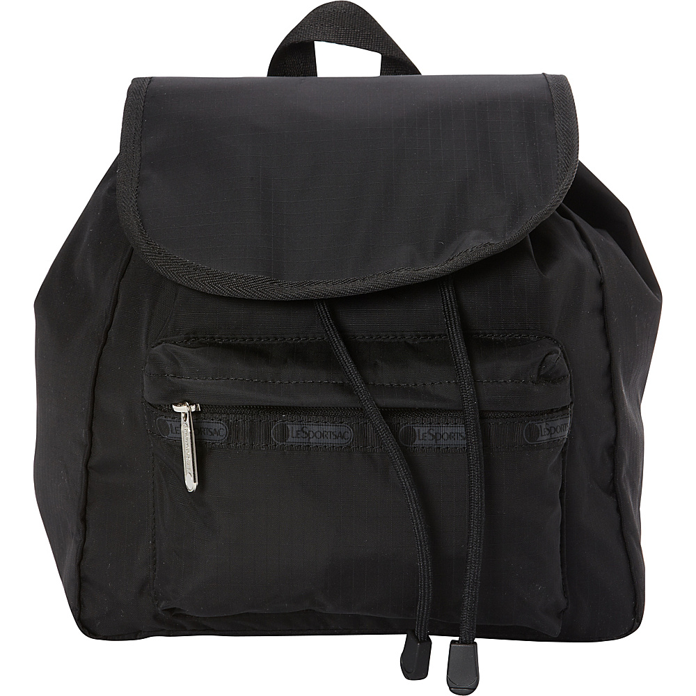 LeSportsac Small Edie Backpack Black LeSportsac Fabric Handbags