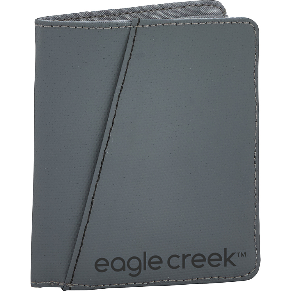 Eagle Creek Bi Fold Wallet Vertical Stone Grey Eagle Creek Men s Wallets