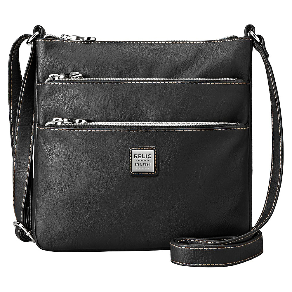 Relic Erica Top Zip Black 1X Relic Manmade Handbags
