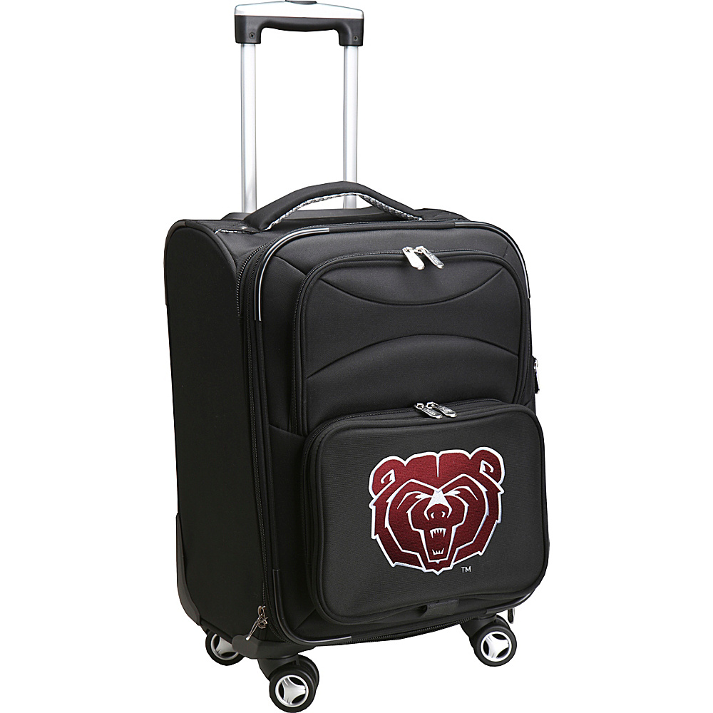 Denco Sports Luggage NCAA 20 Domestic Carry On Spinner Missouri State University Bears Denco Sports Luggage Softside Carry On