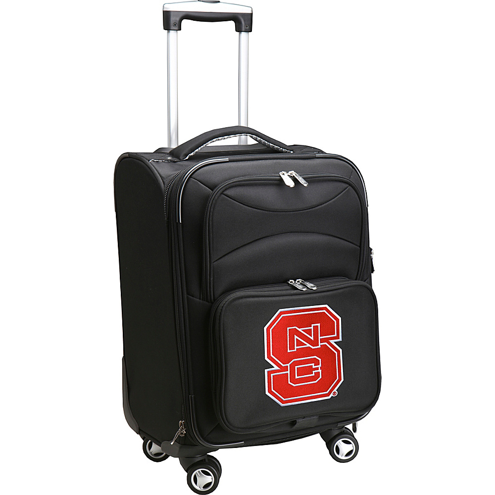 Denco Sports Luggage NCAA 20 Domestic Carry On Spinner North Carolina State University Wolfpack Denco Sports Luggage Softside Carry On