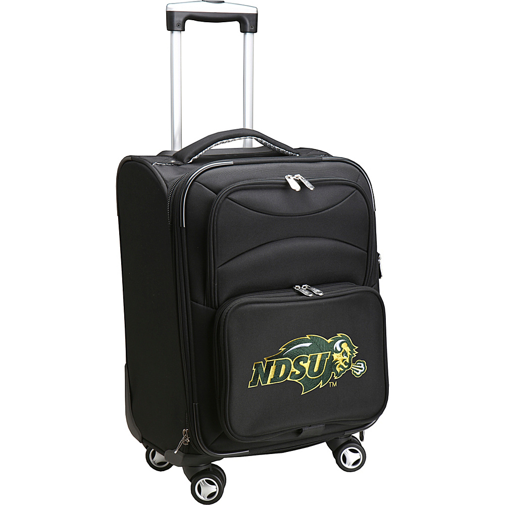 Denco Sports Luggage NCAA 20 Domestic Carry On Spinner North Dakota State University Bison Denco Sports Luggage Softside Carry On