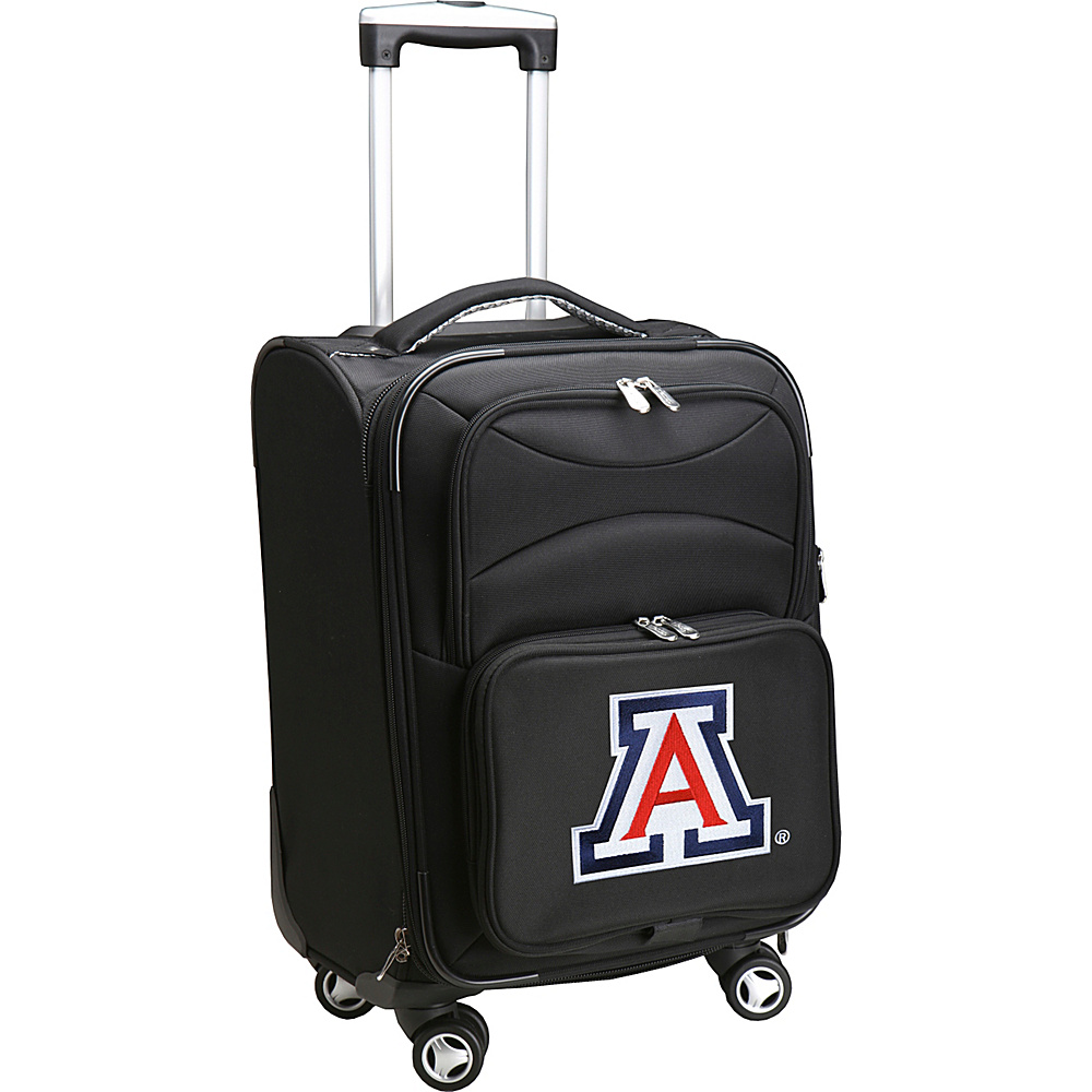 Denco Sports Luggage NCAA 20 Domestic Carry On Spinner University of Arizona Wildcats Denco Sports Luggage Softside Carry On