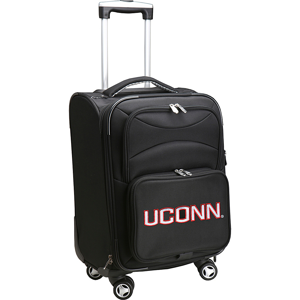 Denco Sports Luggage NCAA 20 Domestic Carry On Spinner University of Connecticut Huskies Denco Sports Luggage Softside Carry On