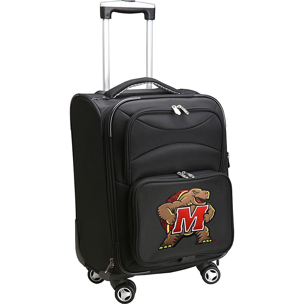 Denco Sports Luggage NCAA 20 Domestic Carry On Spinner University of Maryland College Park Terrapins Denco Sports Luggage Softside Carry On