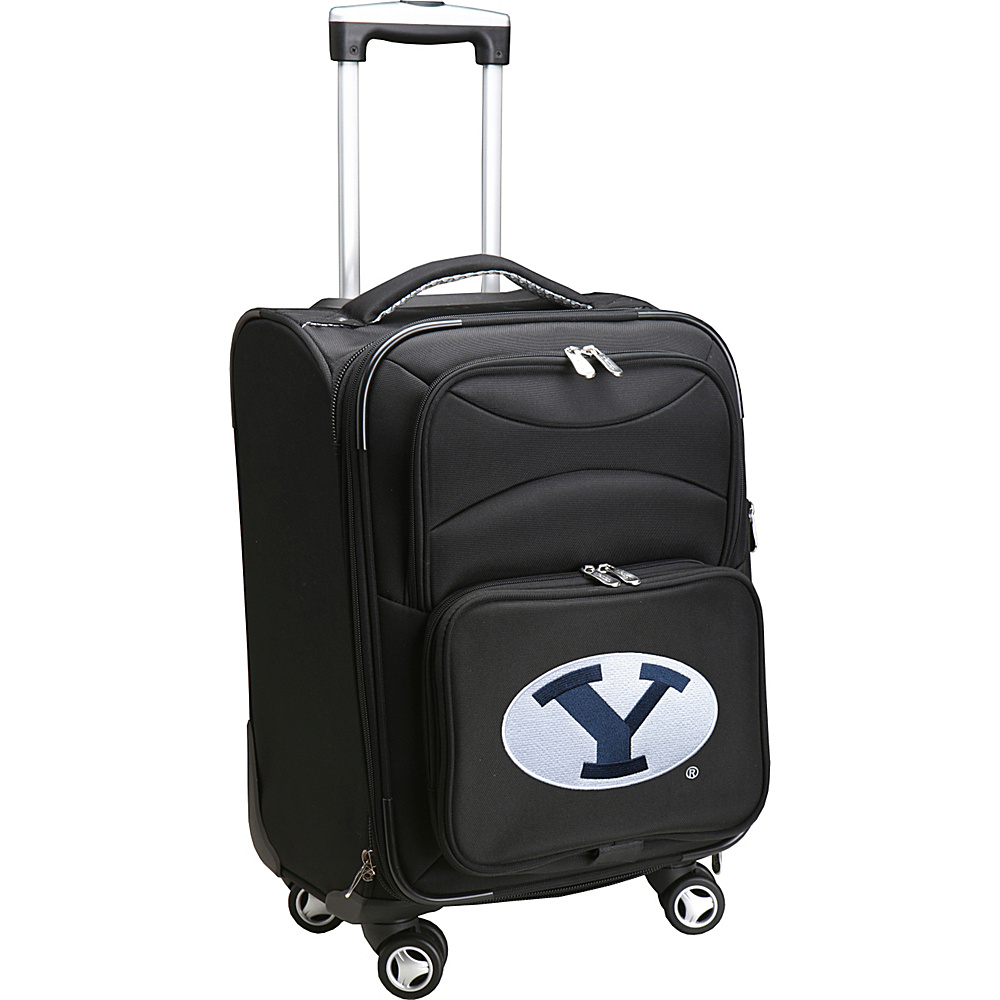 Denco Sports Luggage NCAA 20 Domestic Carry On Spinner Brigham Young University Cougars Denco Sports Luggage Softside Carry On