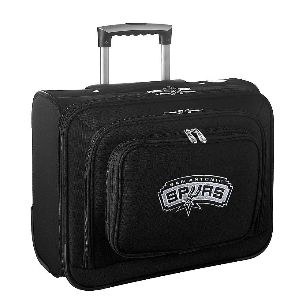 Denco Sports Luggage NBA 14 Laptop Overnighter San Antonio Spurs Denco Sports Luggage Wheeled Business Cases