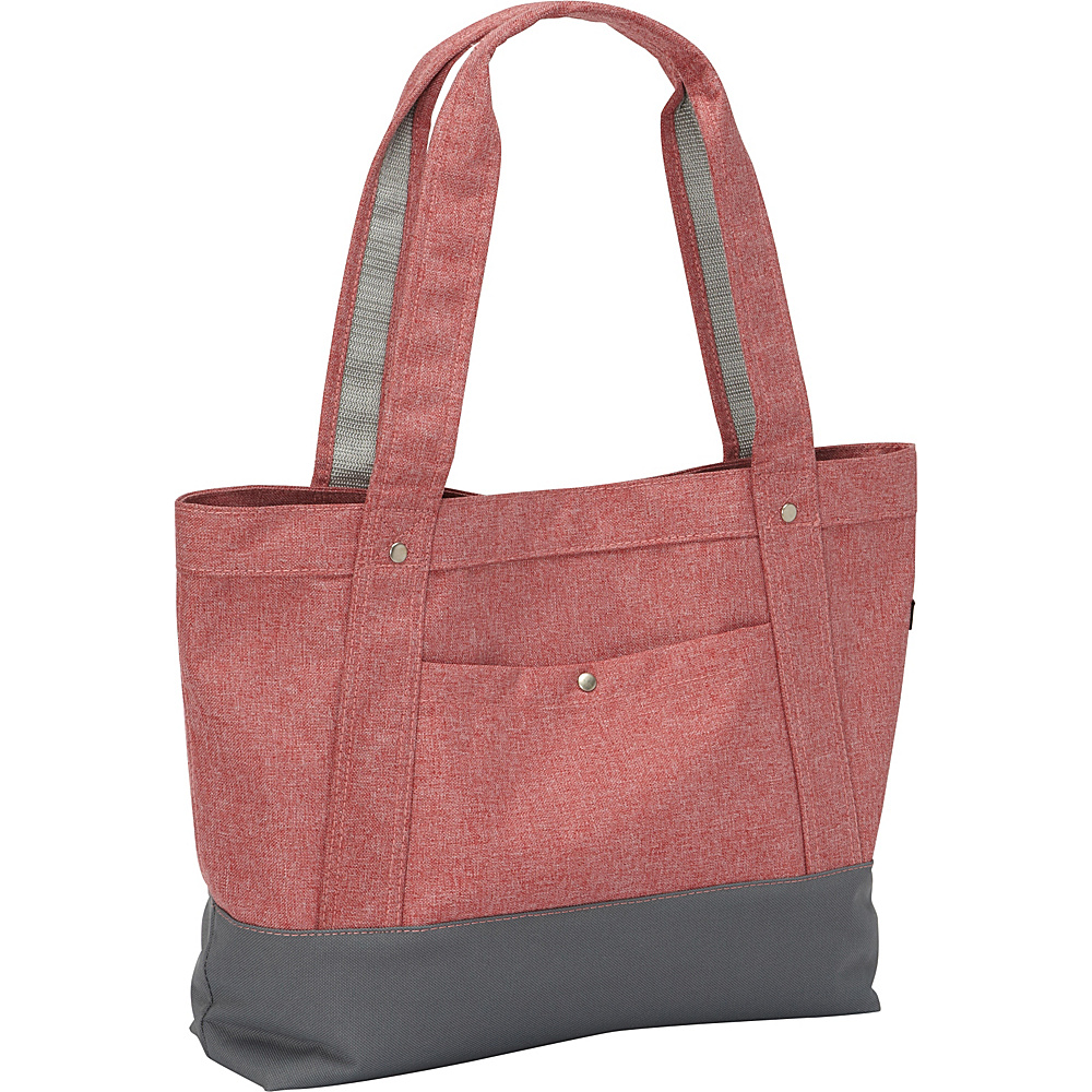 Everest Stylish Tablet Tote Bag Coral Grey Everest All Purpose Totes