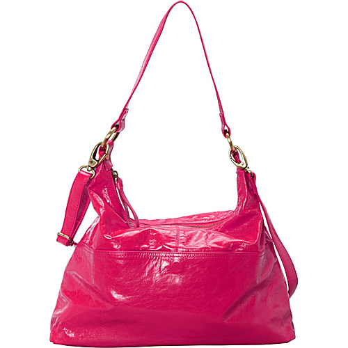 Latico Leathers Roberta Hobo Fuchsia - Latico Leathers Leather Handbags