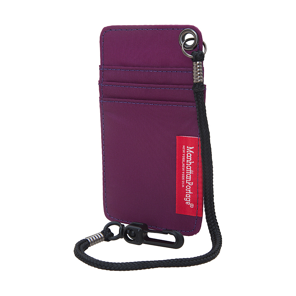 Manhattan Portage City Tech ID Case Purple Manhattan Portage Luggage Accessories