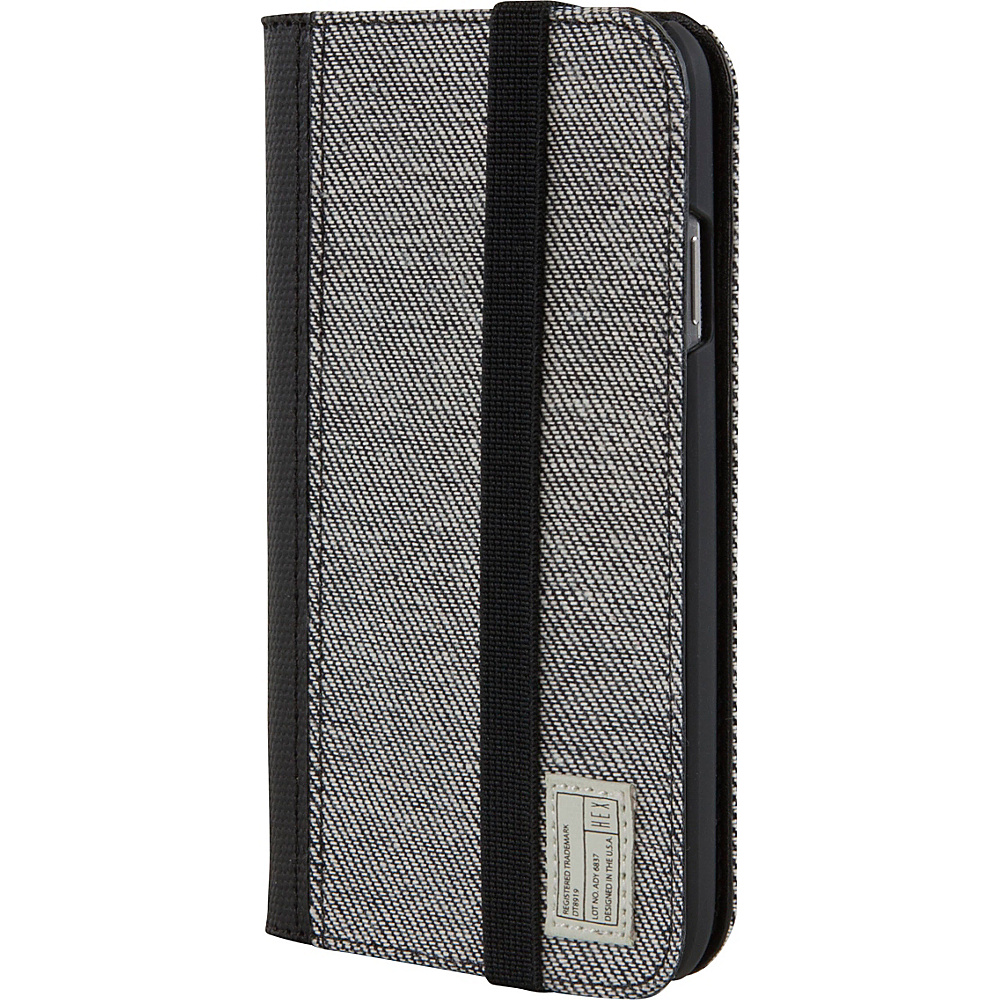 HEX Galaxy S4 Icon Wallet Grey Denim HEX Electronic Cases