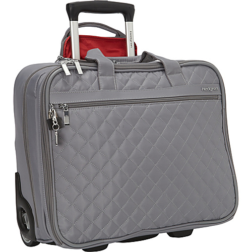 Hedgren Cindy Rolling Business Tote Mouse Grey - Hedgren Wheeled Business Cases