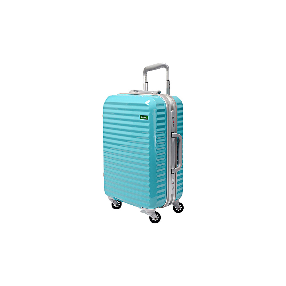 Lojel Groove Frame Carry On Luggage Minty Blue Lojel Hardside Luggage