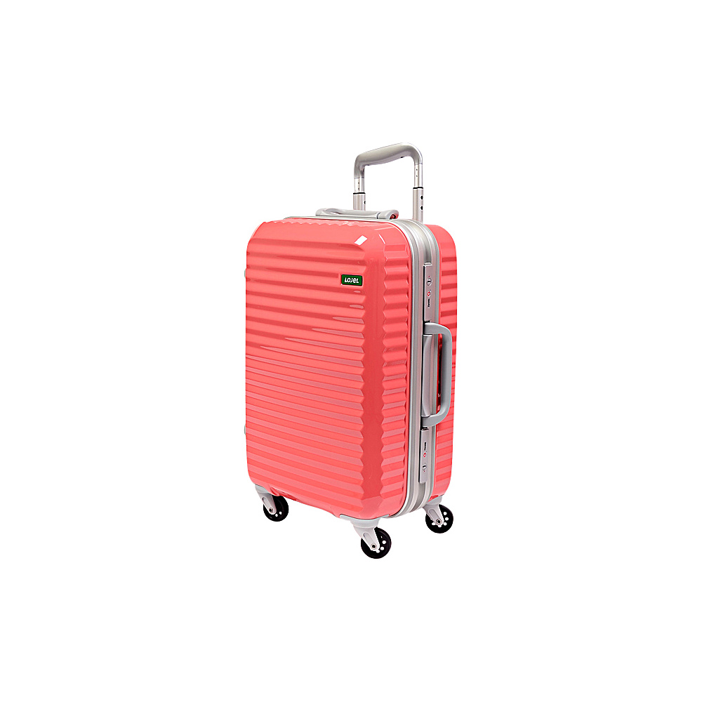 Lojel Groove Frame Carry On Luggage Pink Lojel Hardside Luggage