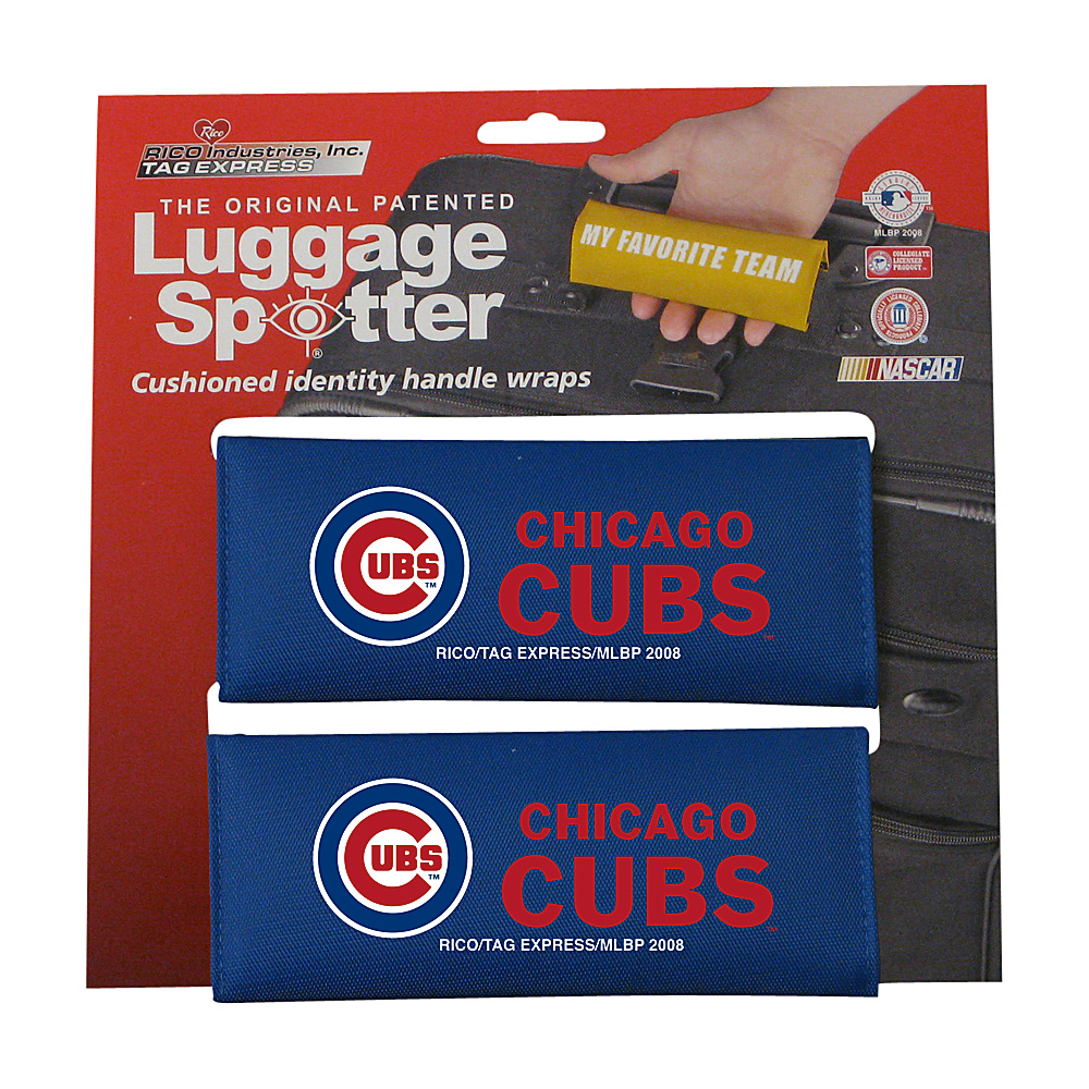 Luggage Spotters MLB Chicago Cubs Luggage Spotter Blue Luggage Spotters Luggage Accessories