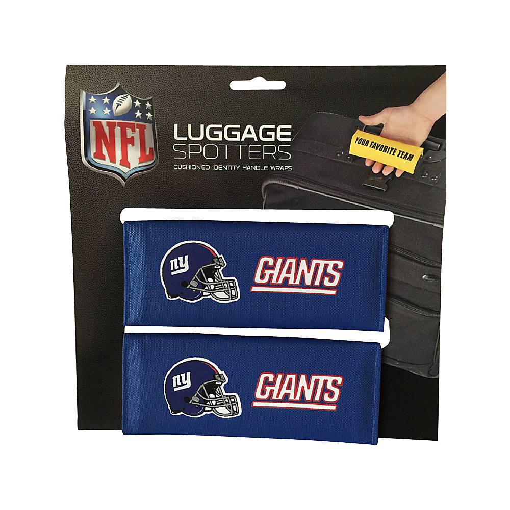 Luggage Spotters NFL New York Giants Luggage Spotter Blue Luggage Spotters Luggage Accessories