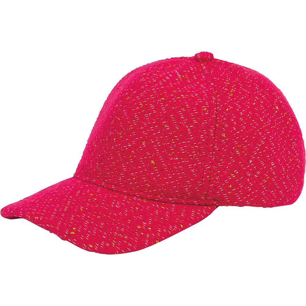 San Diego Hat Kids Lurex Woven Baseball Cap Hat Hot Pink 5 7Y San Diego Hat Hats