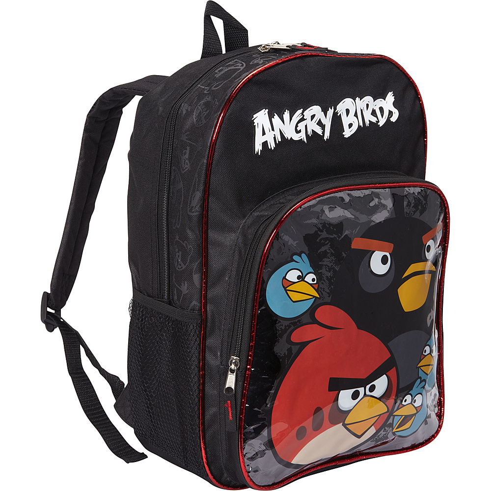 Accessory Innovations Angry Birds 16 Backpack Black Multi Accessory Innovations Everyday Backpacks