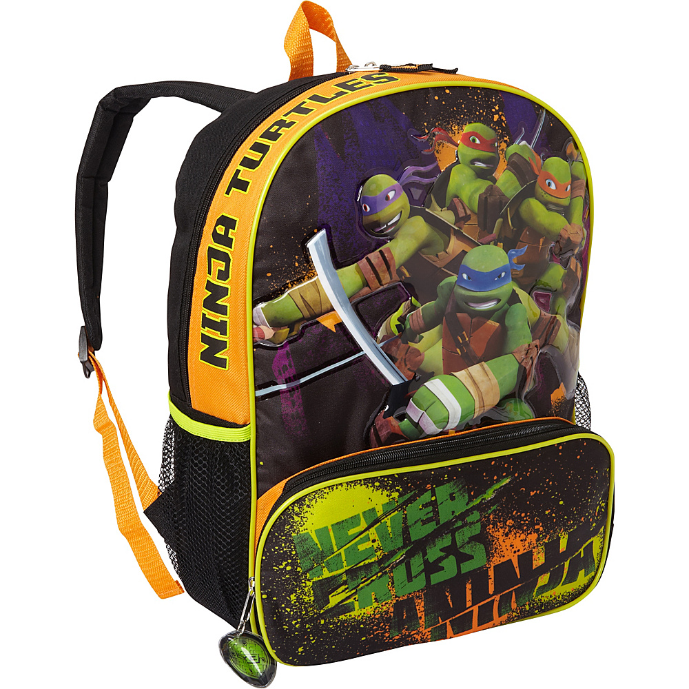 Accessory Innovations Teenage Mutant Ninja Turtles 16 Backpack Grey Accessory Innovations School Day Hiking Backpacks