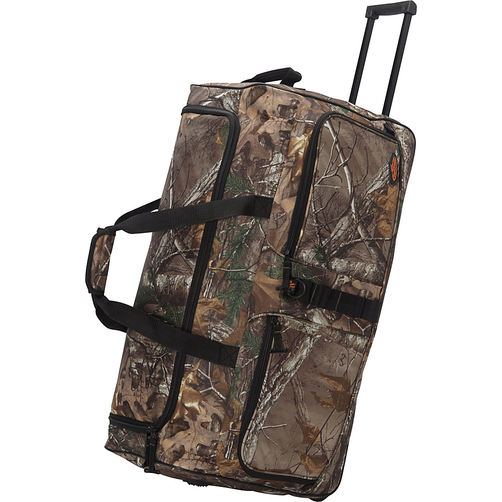 RealTree Team RealTree 30 Wheeled Duffel Xtra RealTree Large Rolling Luggage