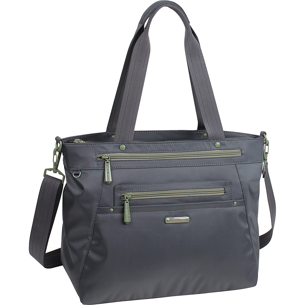 UPC 694396000166 product image for Beside-U Isabel Tote Lake Grey - Beside-U Fabric Handbags | upcitemdb.com