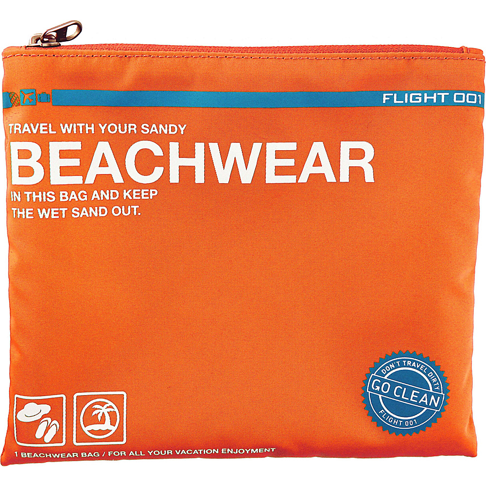 Flight 001 Go Clean Beach gear Orange Flight 001 Lightweight packable expandable bags