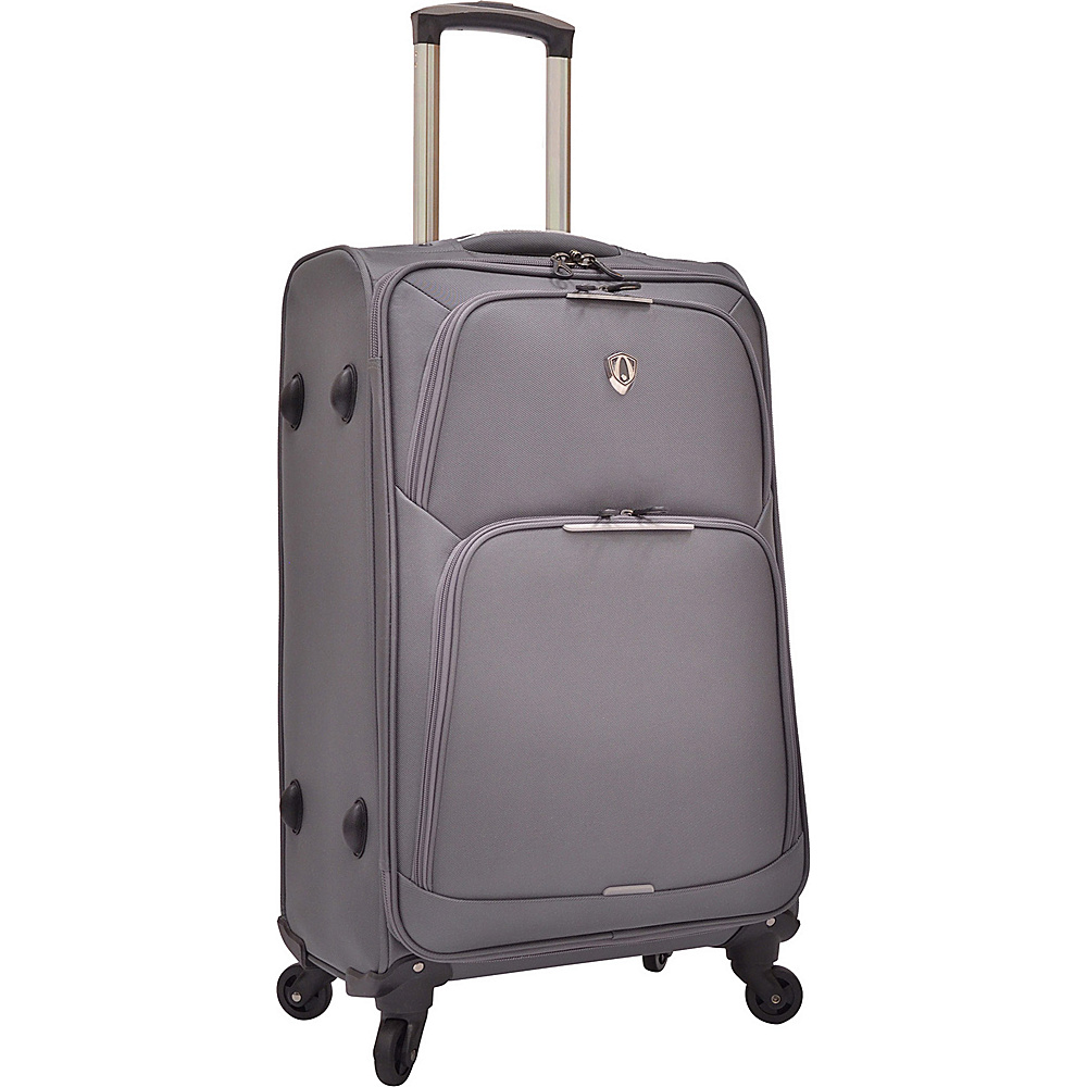Traveler s Choice Zion 27 inch Superlight Spinner Charcoal Traveler s Choice Large Rolling Luggage