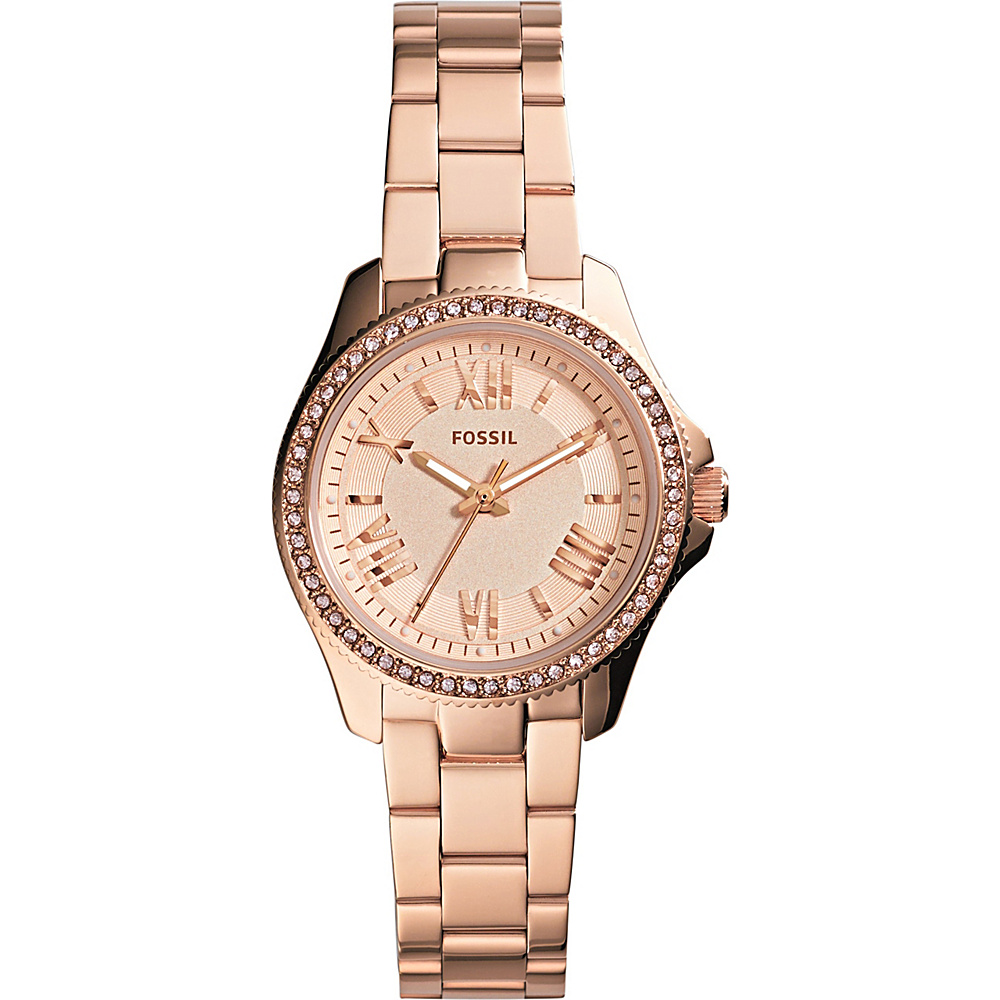 Fossil Cecile Small Watch Rose Gold Turquois Fossil Watches