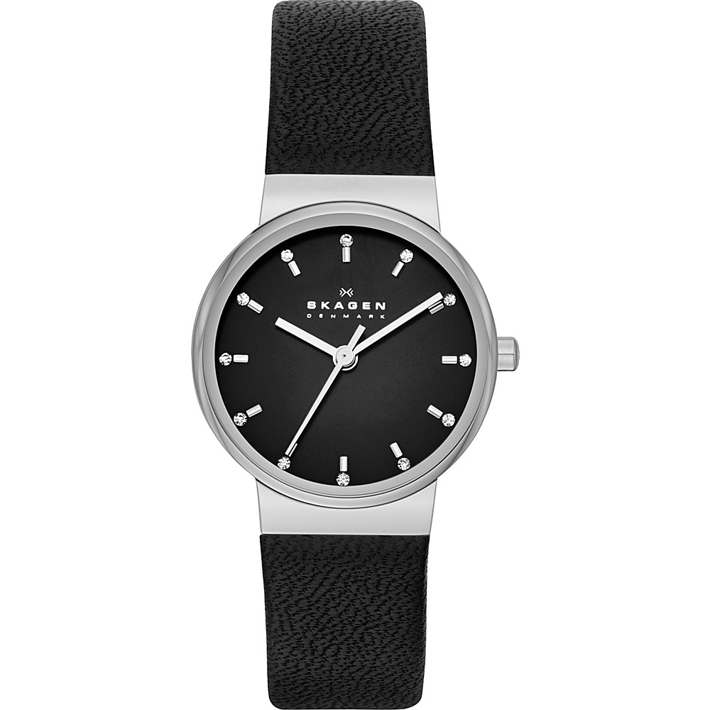 Skagen Ancher Watch Black Silver Skagen Watches