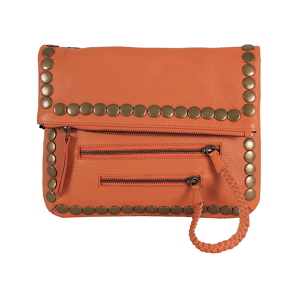 Latico Leathers Carine Crossbody Orange Latico Leathers Leather Handbags