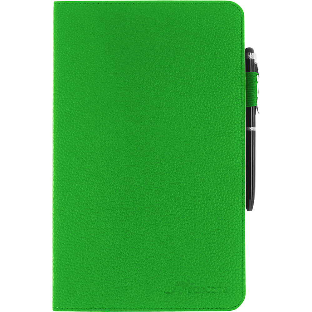 rooCASE Dual View Folio Case Cover with Stylus for Samsung Galaxy Tab S 8.4 SM T700 Green rooCASE Electronic Cases