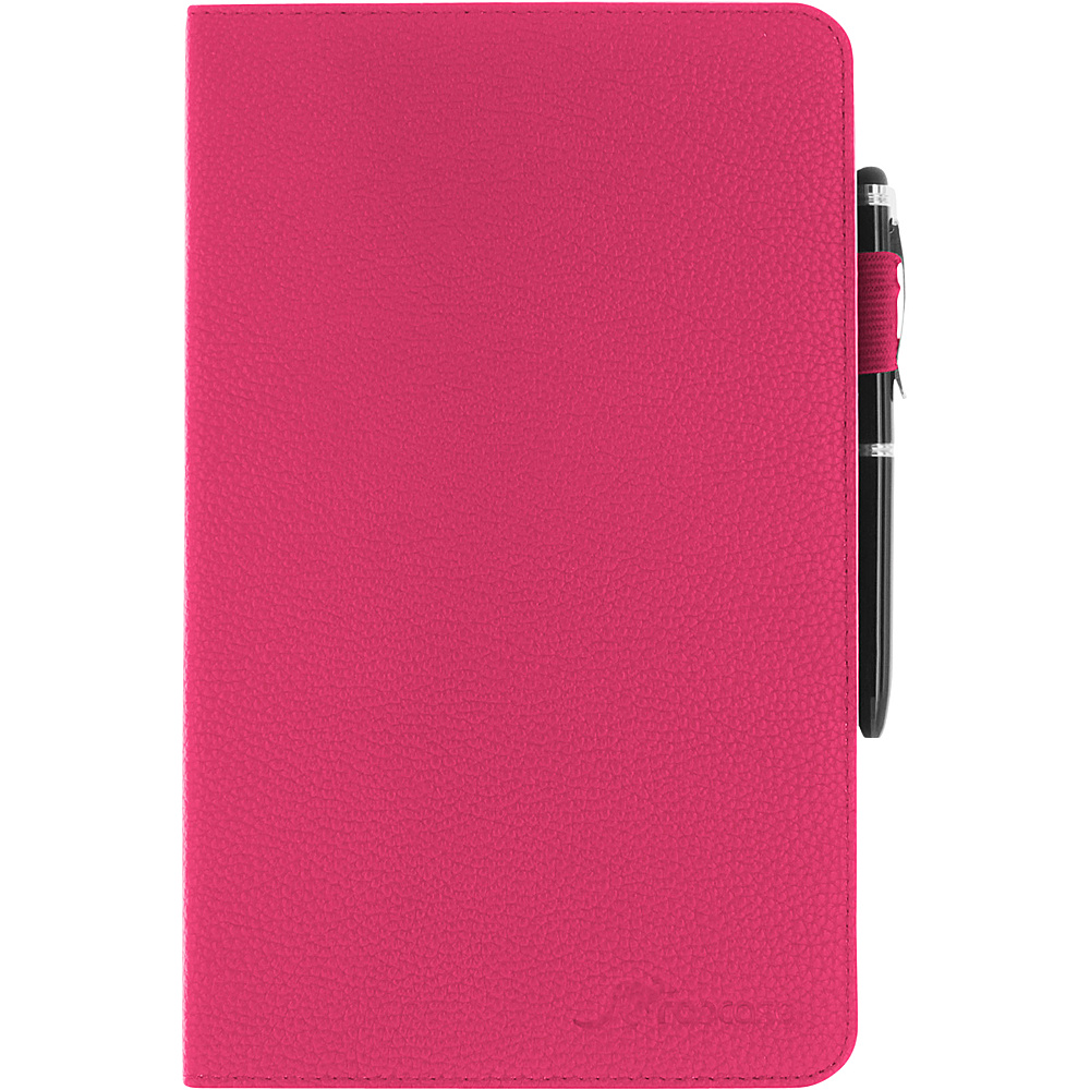 rooCASE Dual View Folio Case Cover with Stylus for Samsung Galaxy Tab S 8.4 SM T700 Magenta rooCASE Electronic Cases