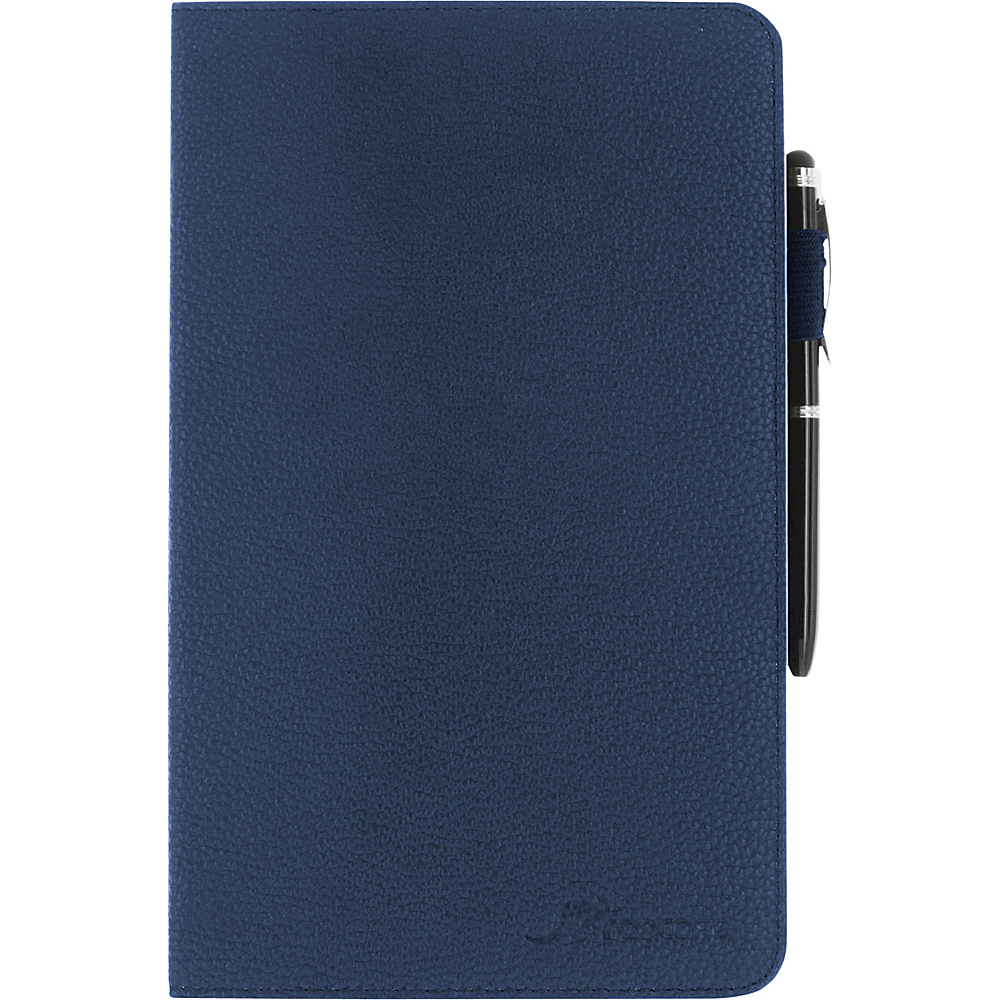 rooCASE Dual View Folio Case Cover with Stylus for Samsung Galaxy Tab S 8.4 SM T700 Navy rooCASE Electronic Cases