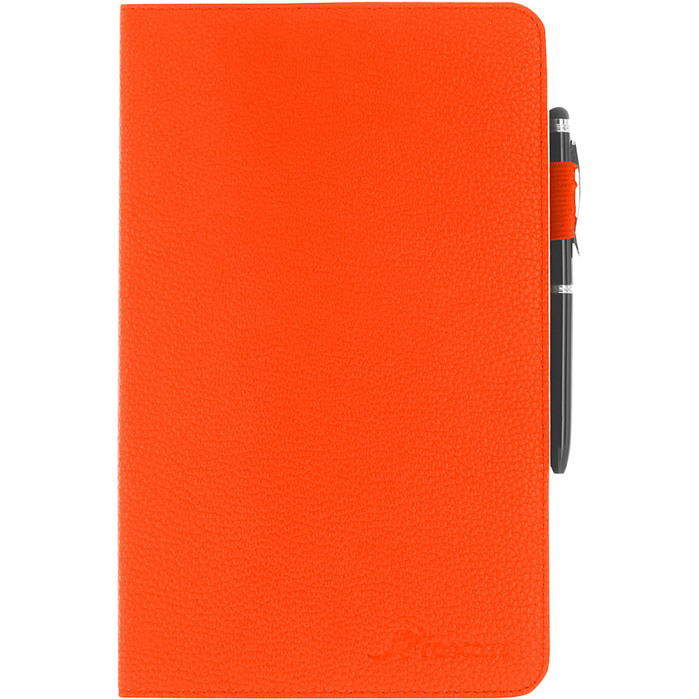 rooCASE Dual View Folio Case Cover with Stylus for Samsung Galaxy Tab S 8.4 SM T700 Orange rooCASE Electronic Cases
