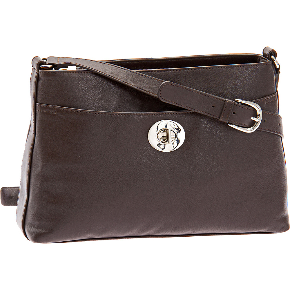 Baggs Lucy Shoulder Bag Brown Baggs Leather Handbags