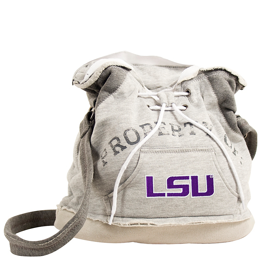 Littlearth Hoodie Shoulder Bag SEC Teams Louisiana State University Littlearth Fabric Handbags