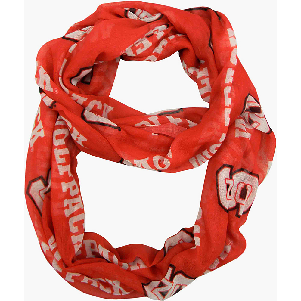 Littlearth Sheer Infinity Scarf ACC Teams North Carolina State University Littlearth Hats Gloves Scarves