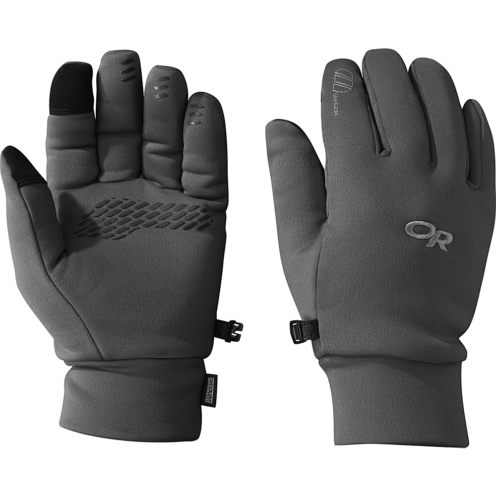 Outdoor Research PL 400 Sensor Gloves Men s Charcoal Heather â SM Outdoor Research Hats Gloves Scarves