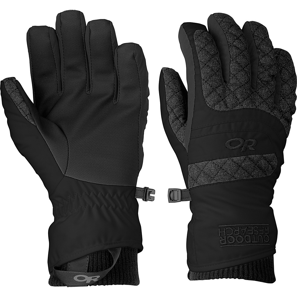 Outdoor Research Riot Gloves Women s Black MD Outdoor Research Gloves
