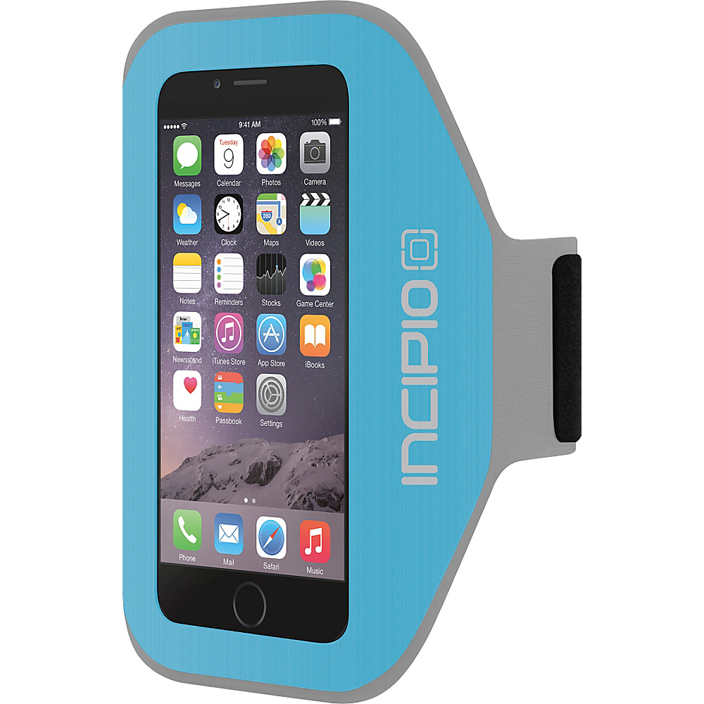 Incipio Performance Armband iPhone 6 6s Case Neon Blue Incipio Electronic Cases