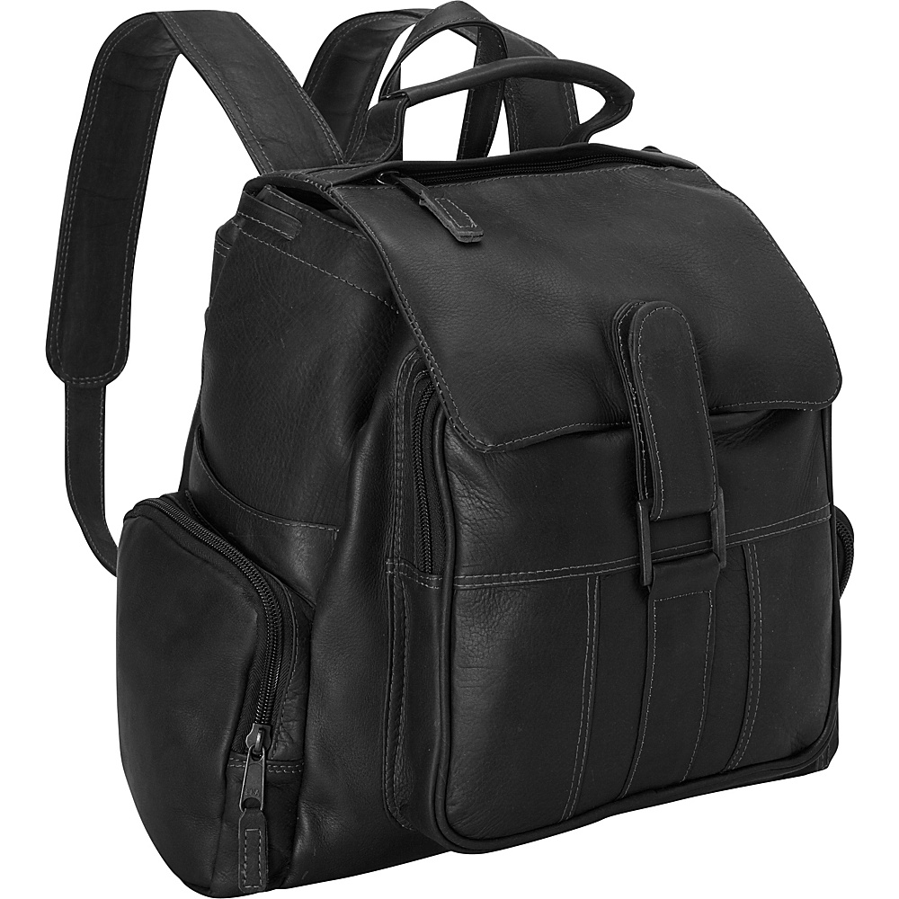 Latico Leathers Discovery Backpack Medium Black Latico Leathers Everyday Backpacks