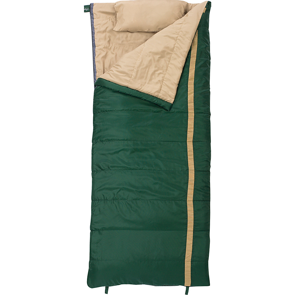 Slumberjack Timberjack 40 Degree Regular Right Hand Sleeping Bag Evergreen Slumberjack Outdoor Accessories