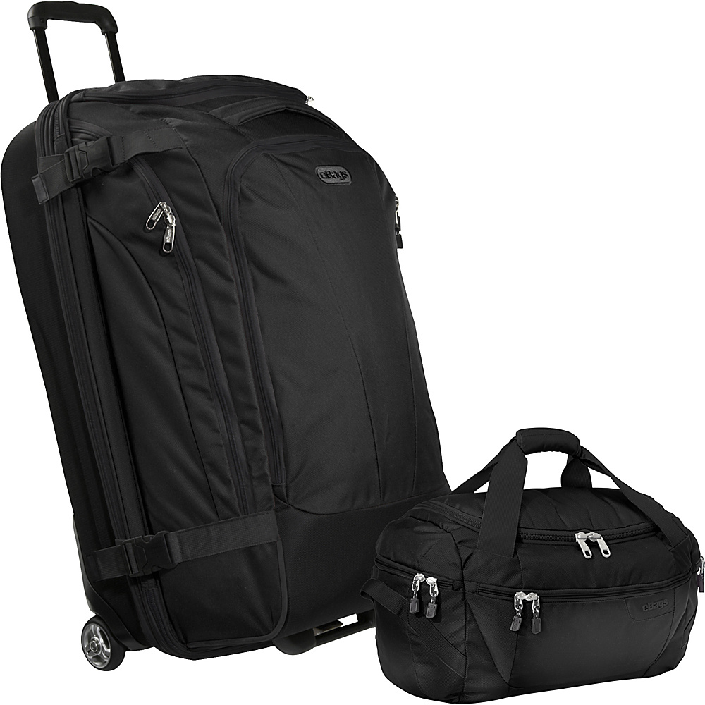 eBags Value Set TLS Companion Duffel TLS 29 Wheeled Duffel Solid Black eBags Luggage Sets